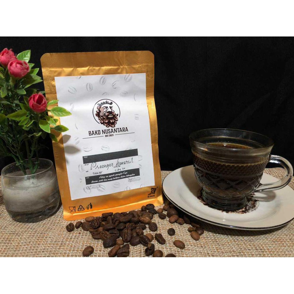 

Kopi Preanger Komersil (Biji / Bubuk) 200 gr