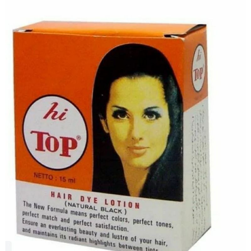 Hi Top Semir Rambut Hitam