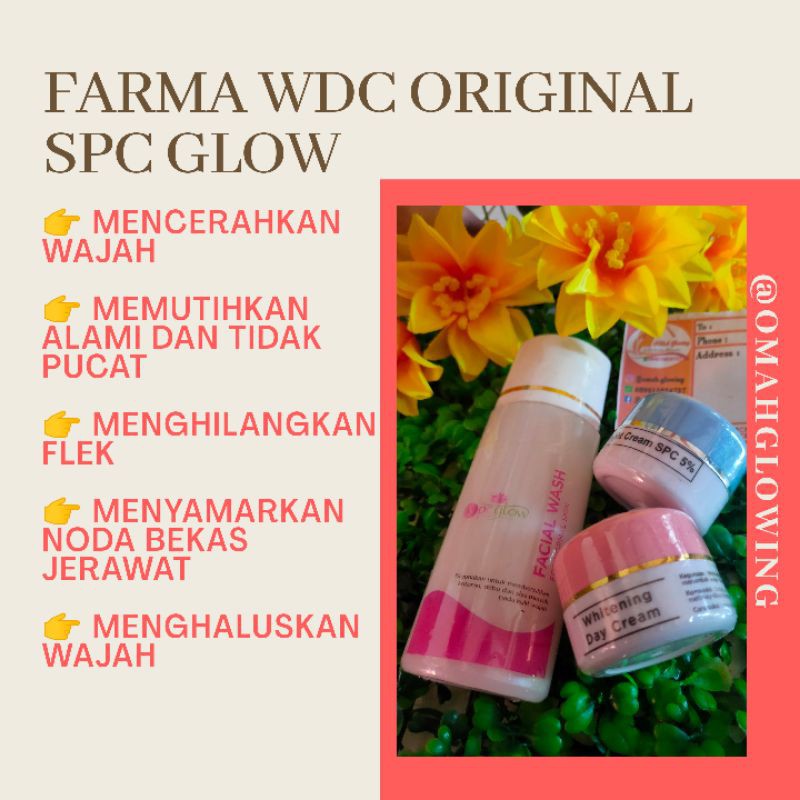 Spc Glow Farma WDC Original Paket 3 in 1