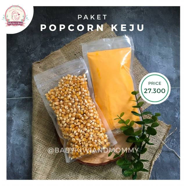 

Paket popcorn keju baby kiwi
