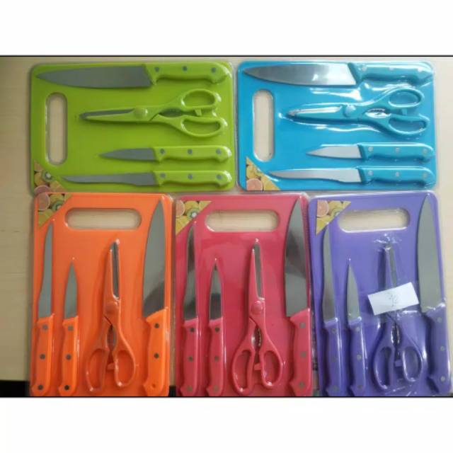 Pisau Set Talenan 5 pcs