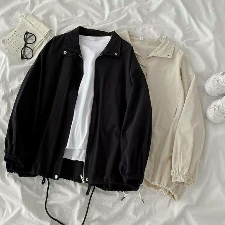 [JMB.19Au22ᴰ] JAKET WANITA - JEJU JAKET - ATASAN - JAKET CANVAS - KOREAN STYLE