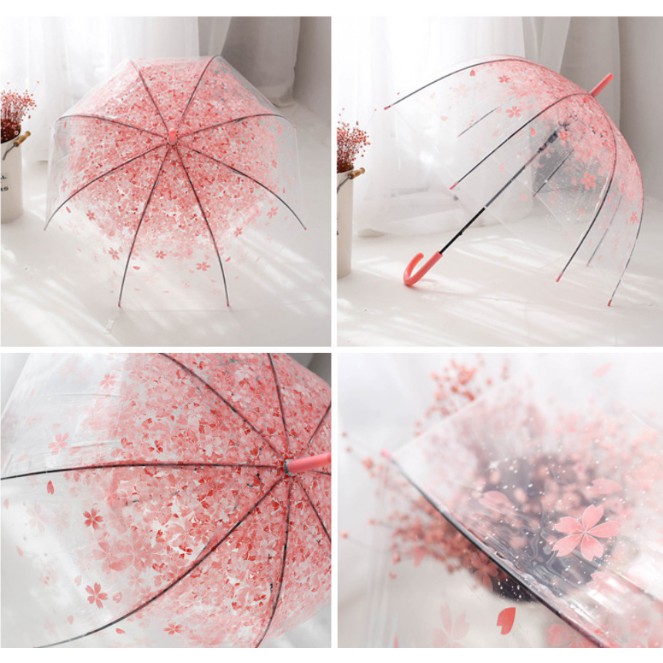 Transparent Umbrella / Payung Plastik Transparan