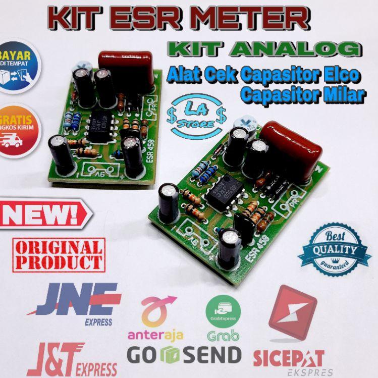 ❂ KIT ESR METER JRC 4558D ALAT CEK ELCO ♬