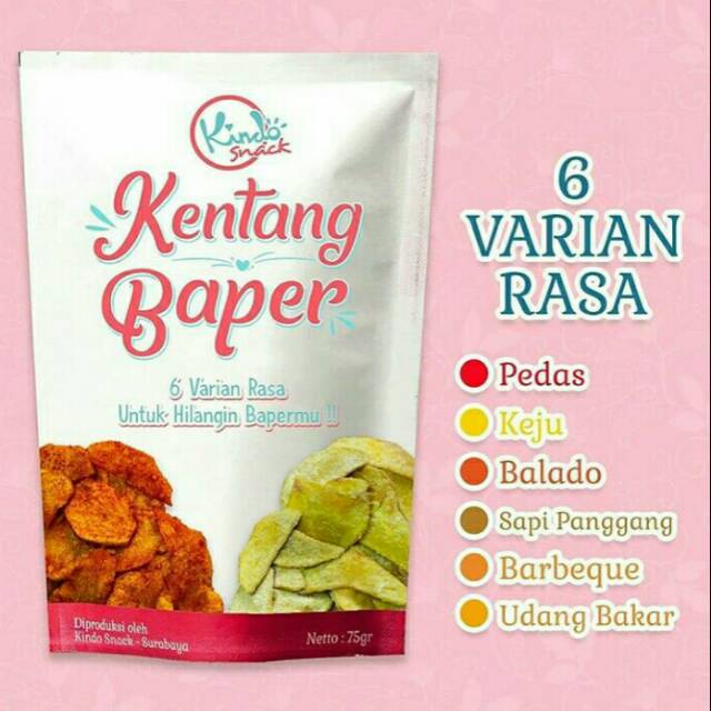 

Kindosnack - Kentang Baper