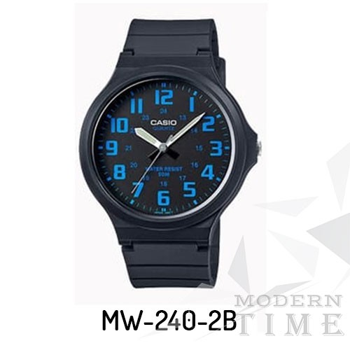 Casio Original Series MW-240 (Jam Tangan Pria - Analog - Karet)