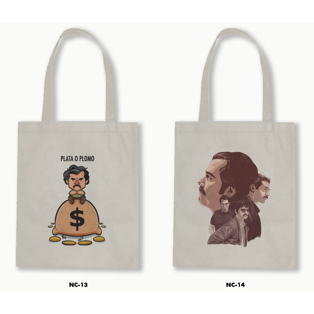 TOTE BAG BLACU - NARCOS NETFLIX