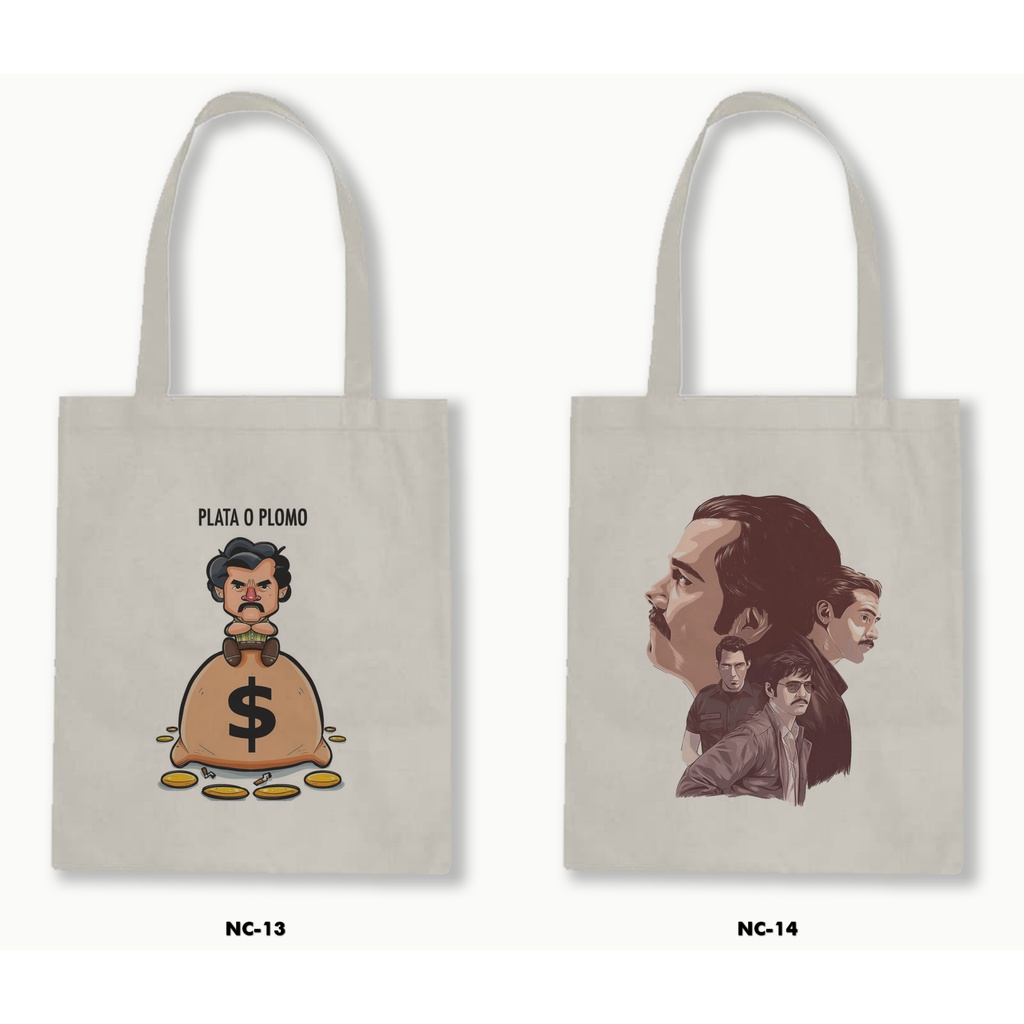 TOTE BAG BLACU - NARCOS NETFLIX