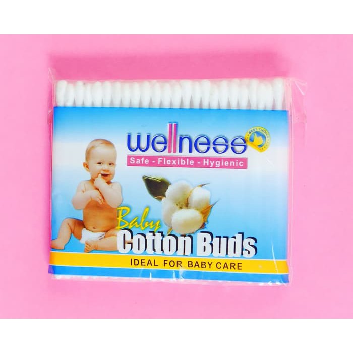 (Baby Club Itc Bsd) Wellness - Cotton Buds Refill 100pcs