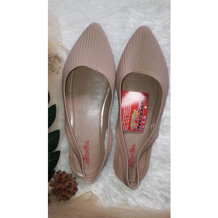 SANDAL JELLY SLOP WEDGES WANITA NEW ERA LB 13013