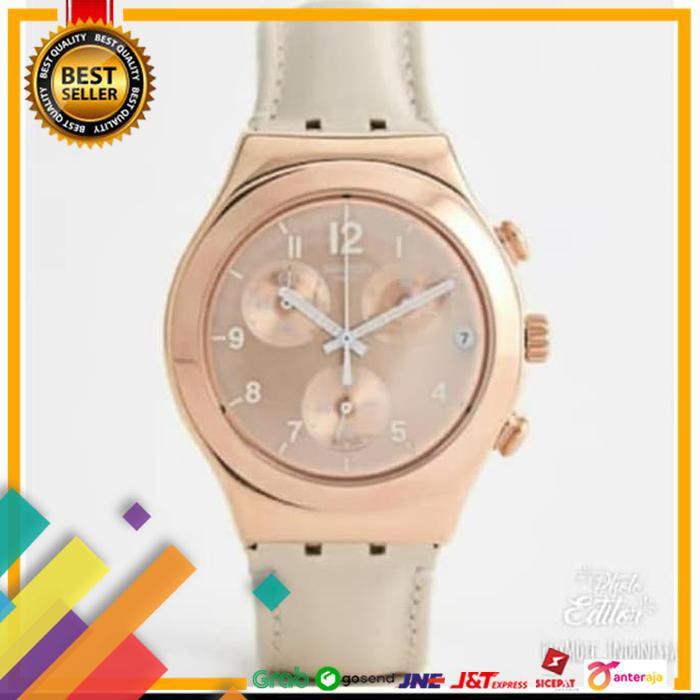 NEW.. SWATCH YCG416 ESSENTIAL ORIGINAL SWATCH IRONY CHRONO JAM TANGAN WANITA ..TERLARIS