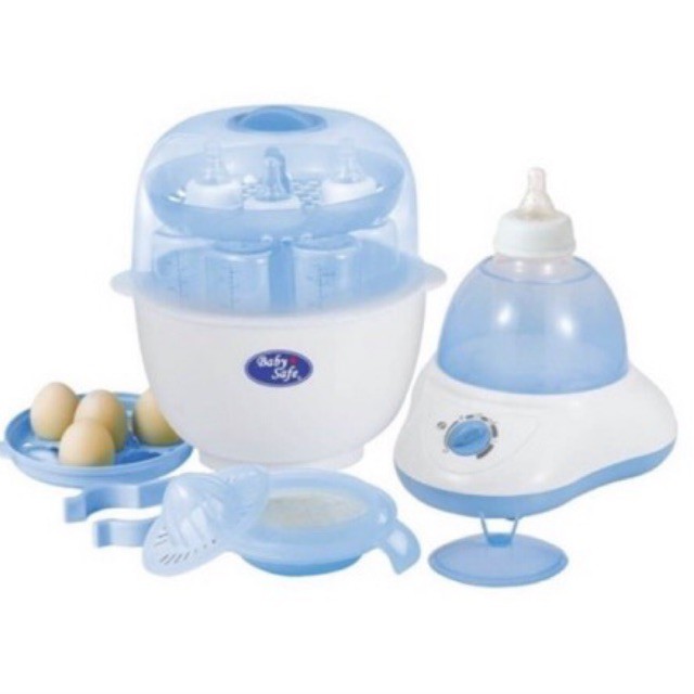 Baby Safe Multi Function Bottle Sterilizer LB309 - Alat steril botol bayi dan perlengkapan bayi 6in1