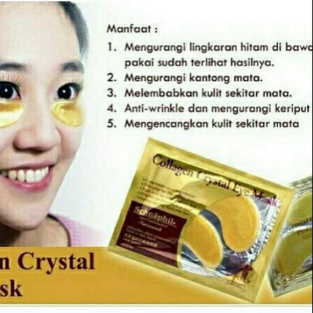 Masker Mata Eye Collagen Penghilang Kantung Mata