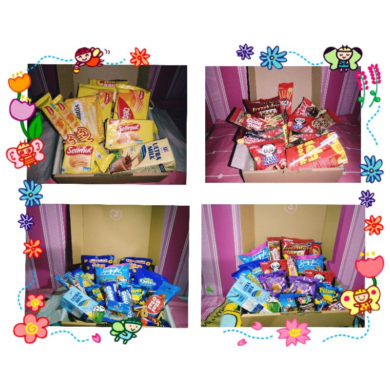 

Hampers Snack Box / Snack Box / Kado Ulang Tahun / Kado Wisuda / Gift Box