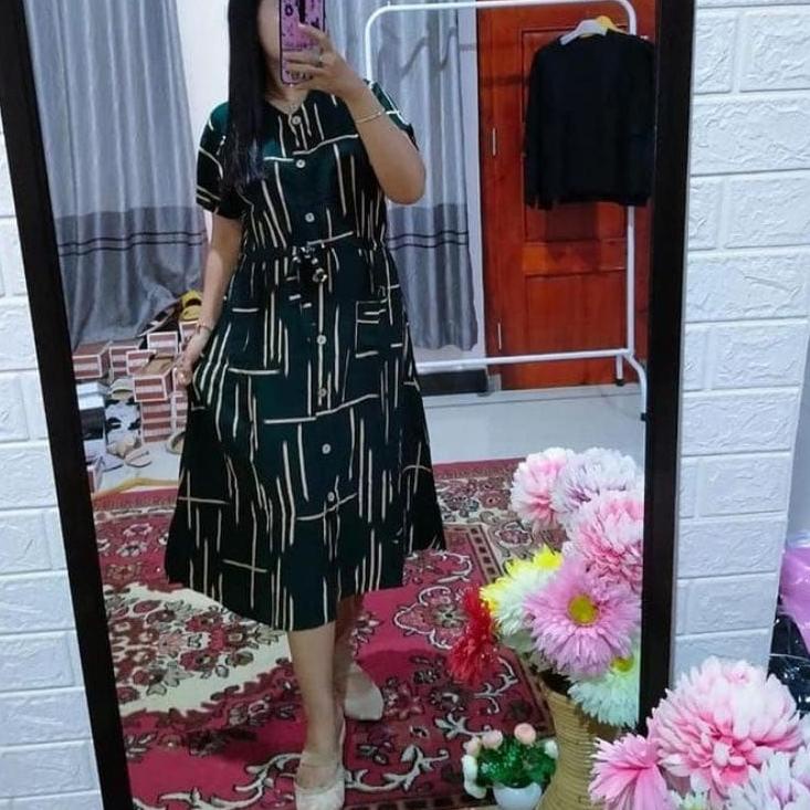 Terbaru.. daster andin ikatan cinta/daster motif pagar/daster kekinian/daster busui/daster full kanc