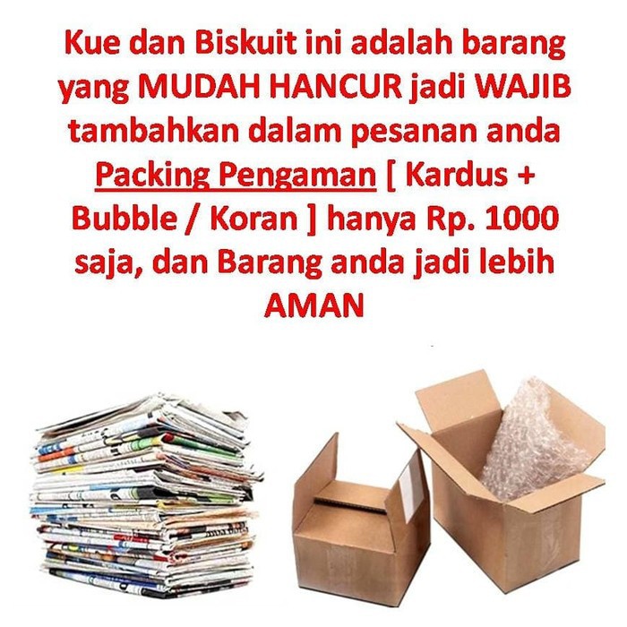 

PACKING PENGAMAN agar Paket Anda lebih AMAN : Kardus + Bubble / Koran