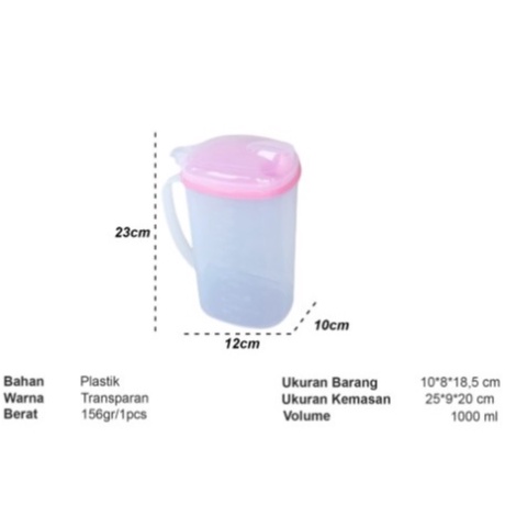 Wadah Minyak Goreng Plastik 1 Liter Serbaguna / Tempat Minyak Goreng 1 Liter
