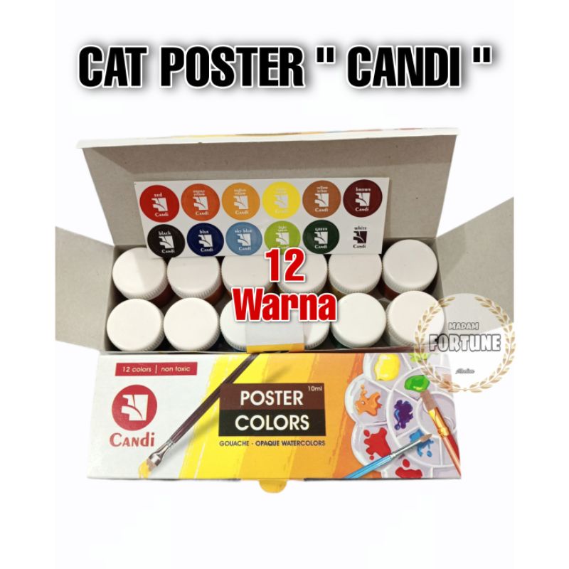 

CAT POSTER CANDI / CAT AIR CANDI 12 WARNA