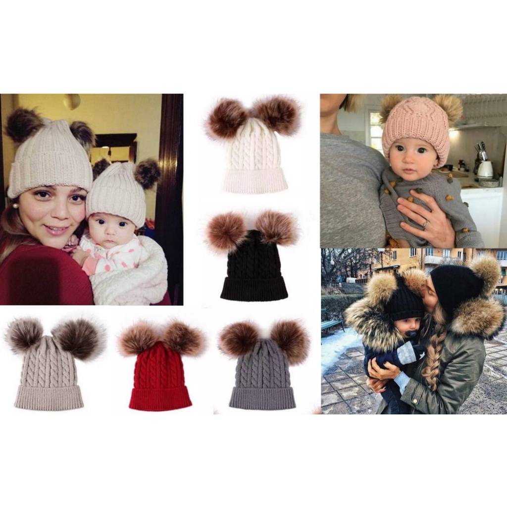 Topi Kupluk Rajut Import Bayi dan Anak Beanie Hat PREMIUM