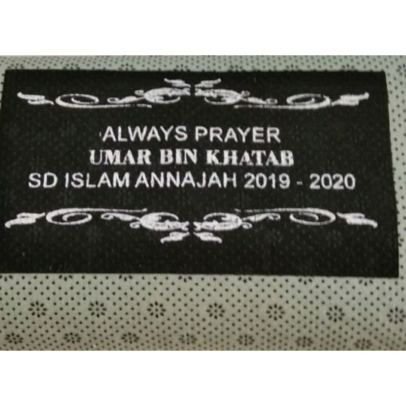 Sablon untuk Sajadah dan Sarung