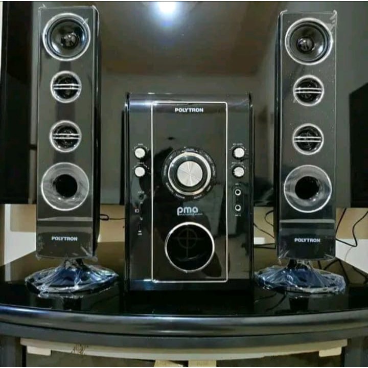 Speaker Aktif Multimedia Polytron PMA 9506/Salon Aktif Polytron Super Bass PMA 9506/Speaker Box Bluetooth Bass Polytron/ Suara Super Jernih Bergaransi Resmi / Bisa Untuk Karaoke