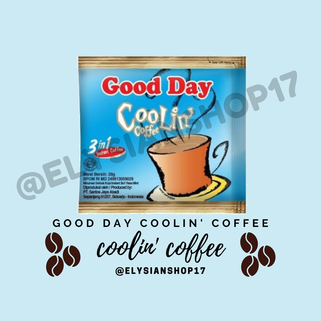 

Good Day Coolin' Coffee 1 Renceng (10 Sachet)