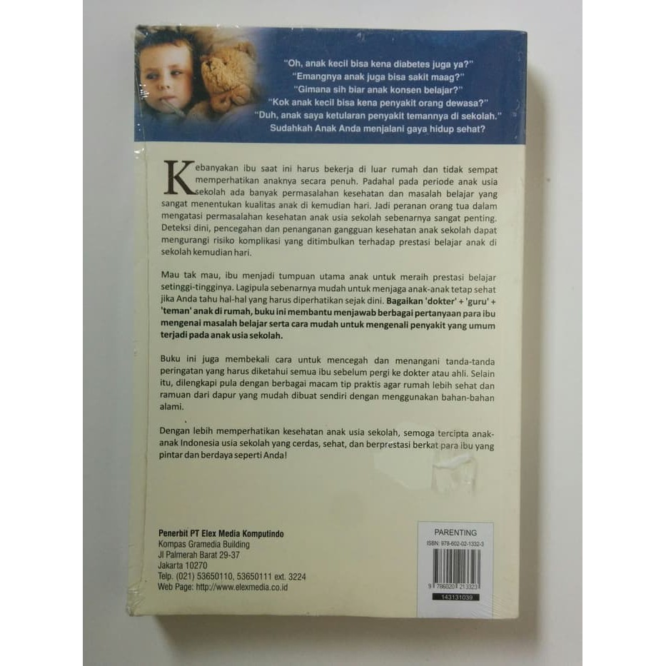 Buku Psikiatri Mengatasi Penyakit & Masalah Belajar Anak Usia Sekolah