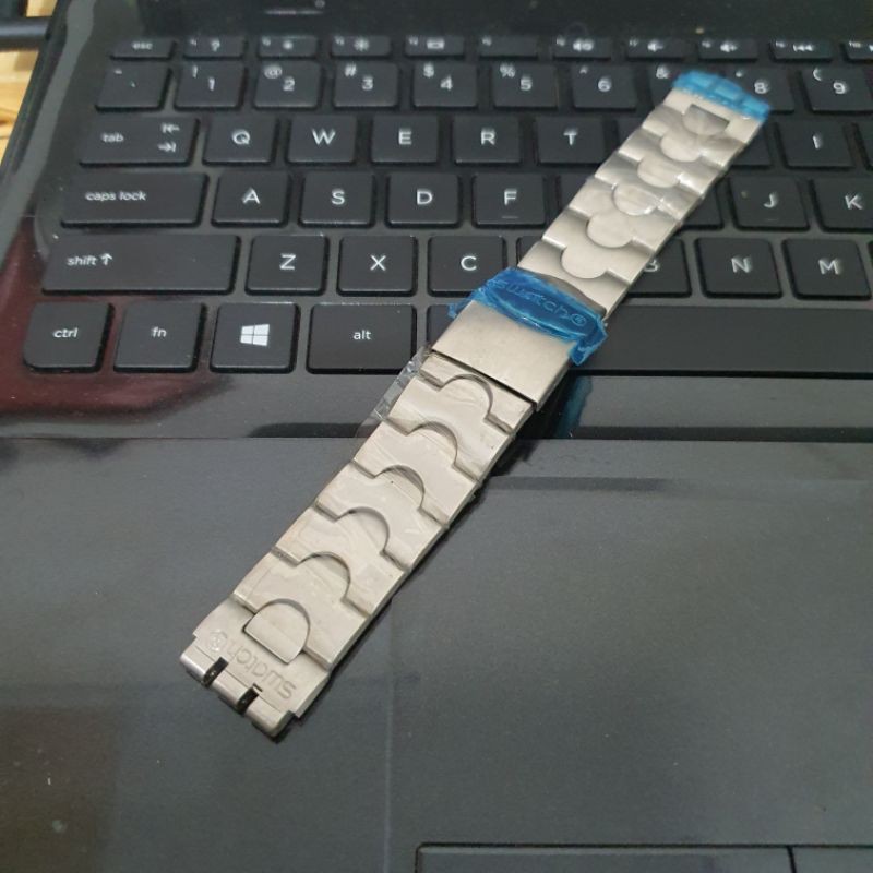 Strap Tali Rantai Rante Stainless Swatch 19 mm