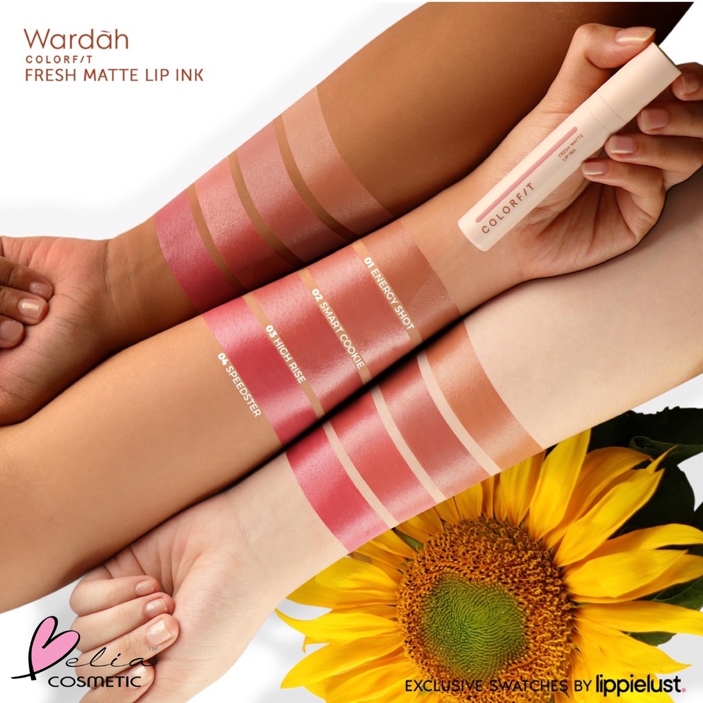 ❤ BELIA ❤ WARDAH COLORFIT Fresh Matte Lip Ink | Lip Cream (✔BPOM)