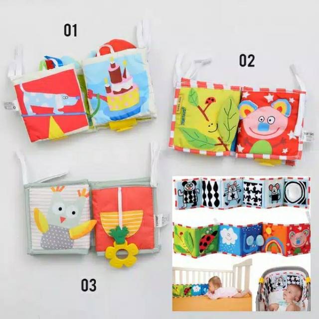 

Ready stock - 982- buku kain bayi 80*14 cm