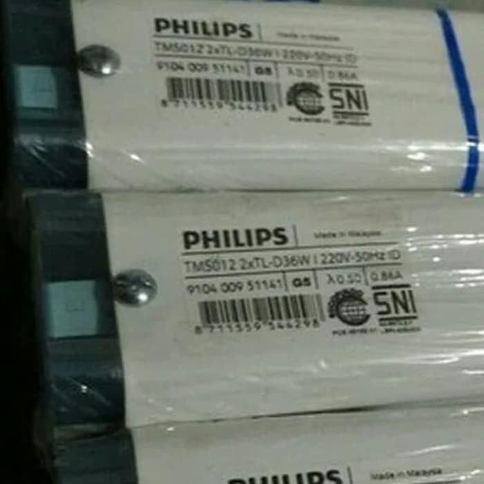 Kap Lampu Simbad / Kap Lampu Simbat TL 2x36 Watt merk Philips Komplit TIDAK TERMASUK LAMPU