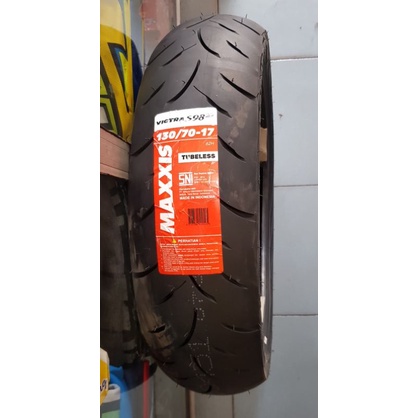 (MAXXIS) - BAN LUAR MAXXIS UKURAN 130/70-17 VICTRA BAN LUAR BELAKANG SUPERMOTO KLX150 CRF150 WR155 B