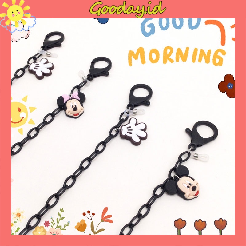 Rantai Masker Anak Tikus Kartun Korea Gadis Rantai Topeng Laki-laki Menggantung Topeng Tali