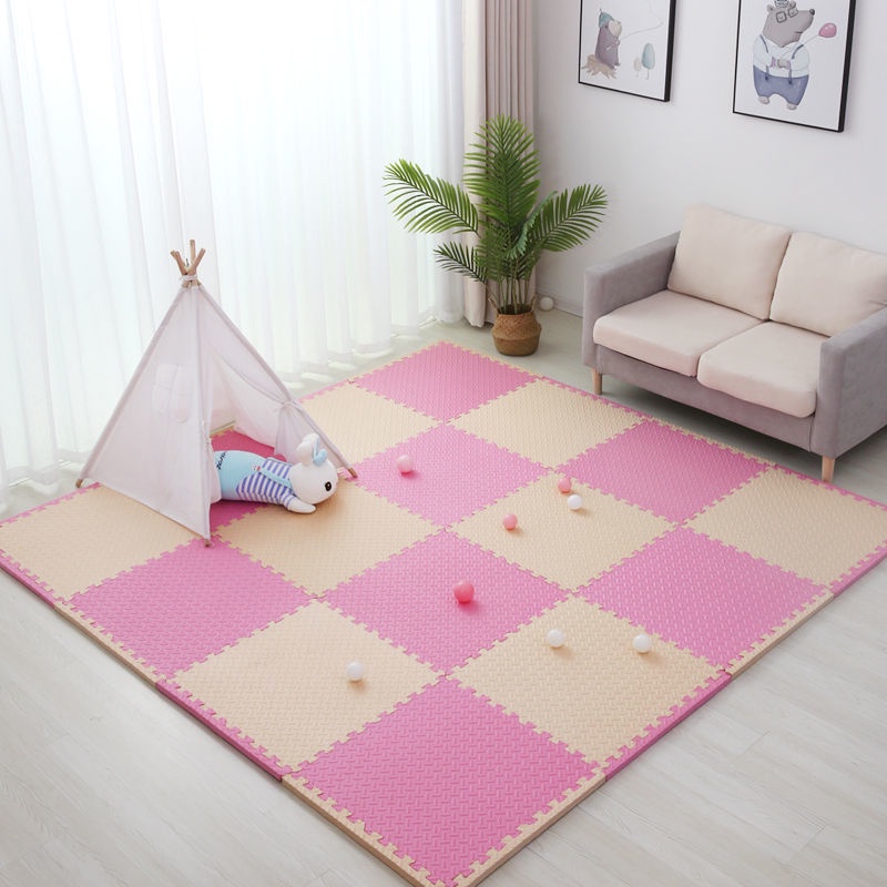 Matras Puzzle Anak Matras Bayi Evamate Puzzle 60x60 Tebal 2cm Alas Lantai Anak Matras Puzzle Isi 6 Lembar