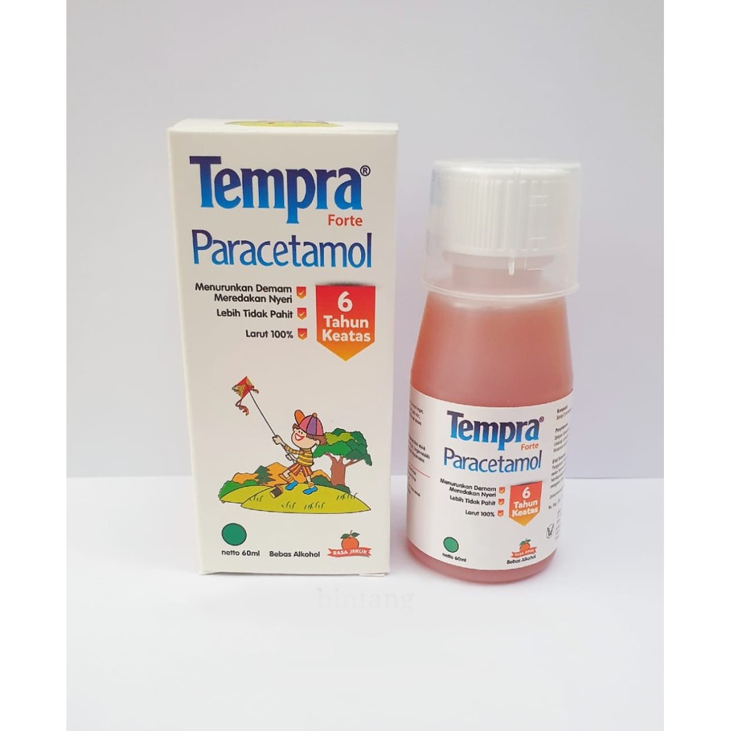 tempra FORTE paracetamol 60ml - penurun demam