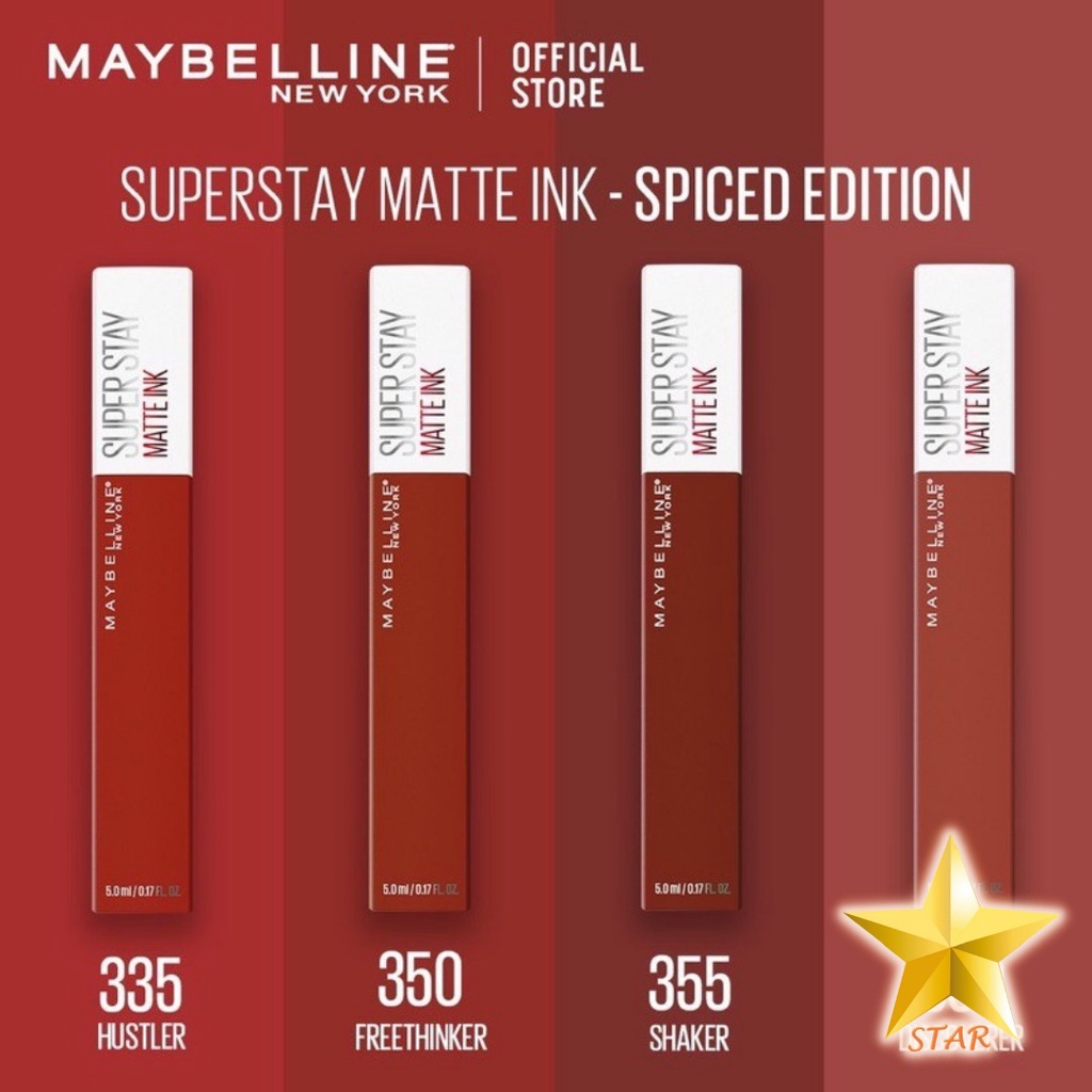 Jual Original Maybelline Super Stay Matte Ink Edisi Lip Cream Vinyl Seri V Superstay Shopee 0195