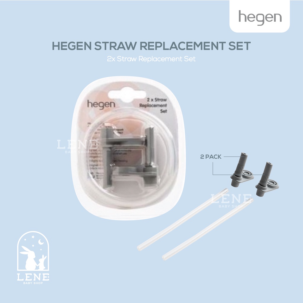 Hegen Straw Replacement Set (2-pack)