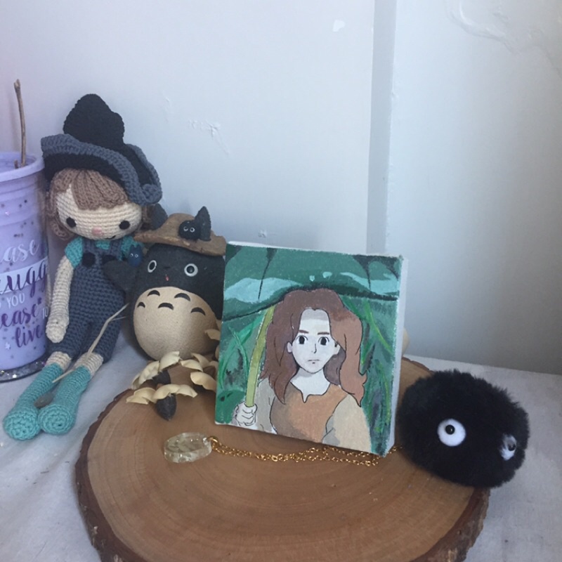 

the secret of arrietty mini canvas art lukisan mini kanvas