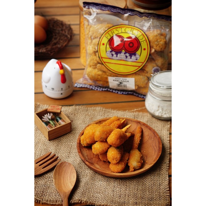 [FROZEN FOOD GO] NUGGET KAKI NAGA ISI 24=BESAR / 32=KECIL (500GR) NAGET BENTO FROZEN BPOM HALAL