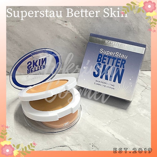 [ECER] Bedak TWC 2in1 Super BB Lasting / Better Skin Kemasan biru tua / TOKRIMACOSMET