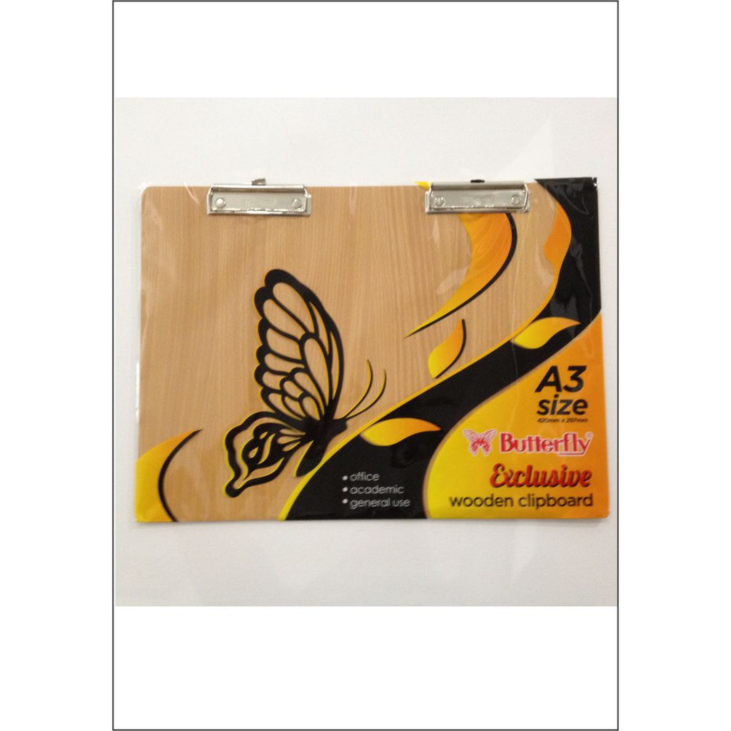 

CLIP BOARD A3 BUTTERFLY
