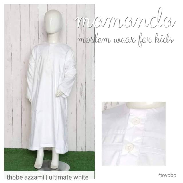 JUBAH ANAK / Thobe Azzami Mamanda