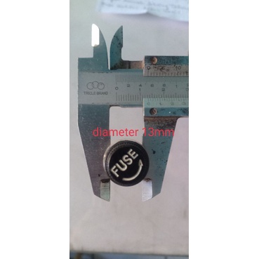 tempat rumah sekring tabung bulat fuse holder besar