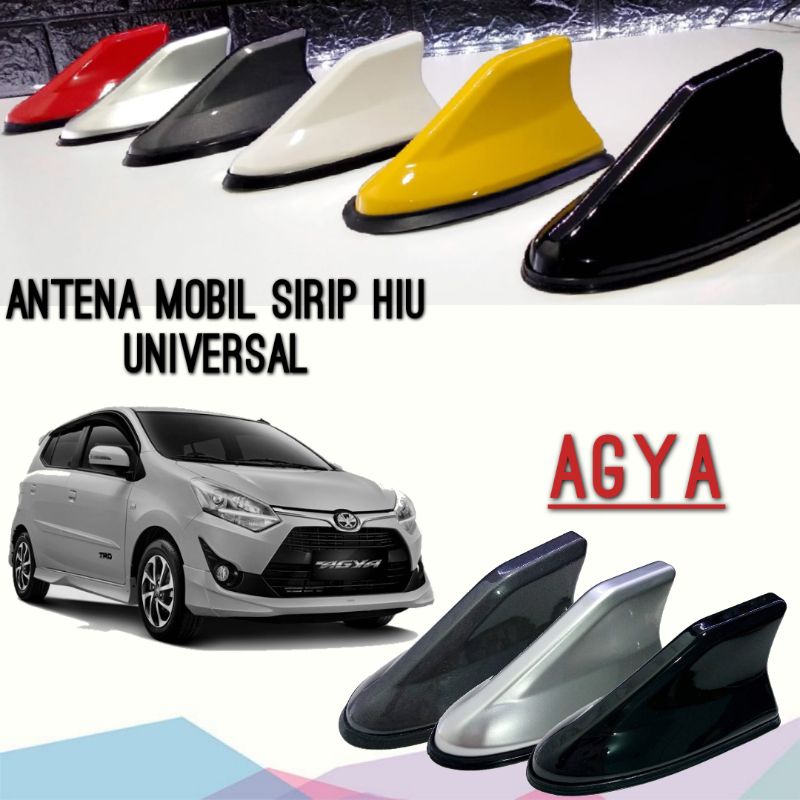 ANTENA SIRIP HIU UNIVERSAL MOBIL AGYA