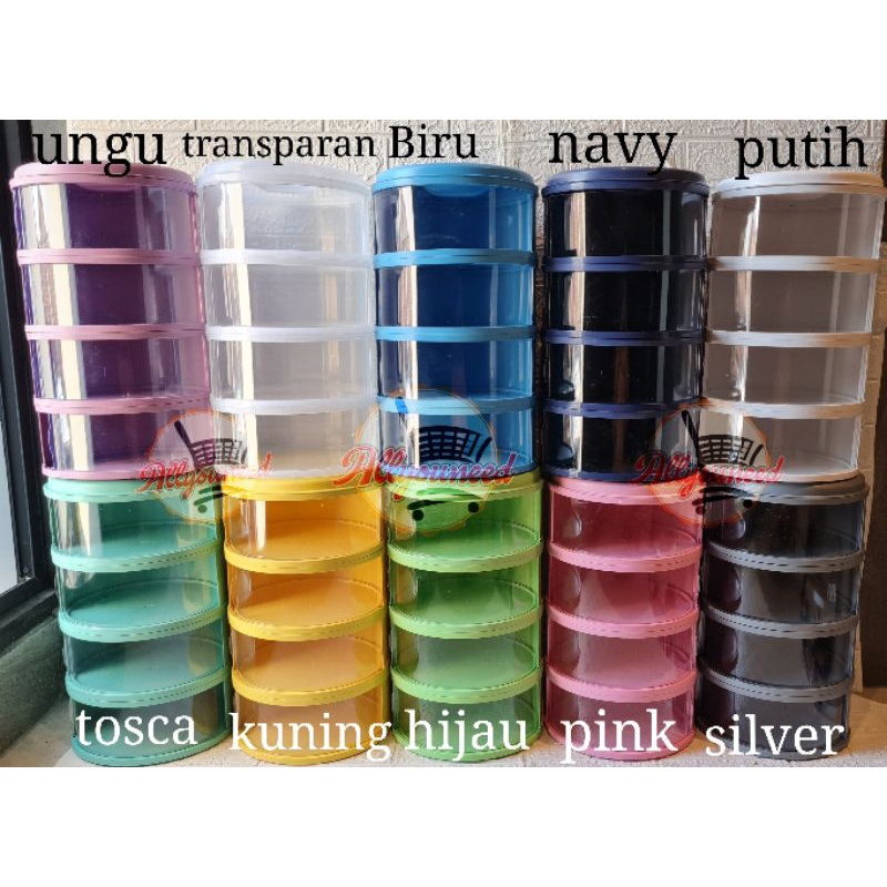 1 kg Rak Penyimpanan Makanan 4 Susun Tingkat Tudung Saji Tutup Food Cover 5 susun-1
