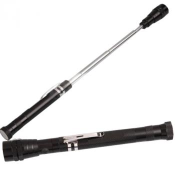 Senter LED Telescopic Flexible Magnetic Pick Up Flashlight