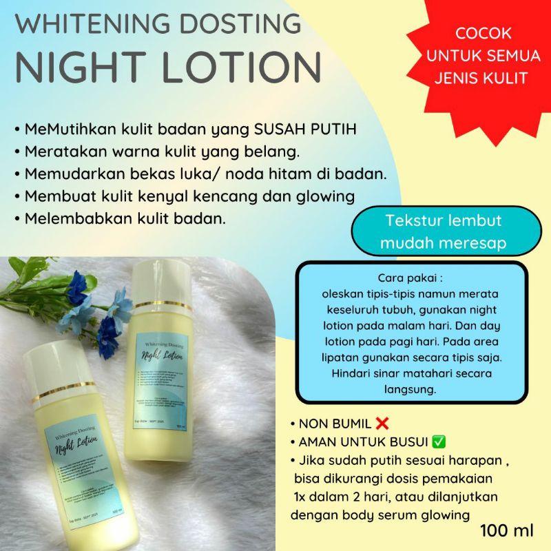 Body lotion pemutih badan hb dosting kulit susah putih / lotion badan pemutih / bibit pemutih badan dosting / hb whitening rmk