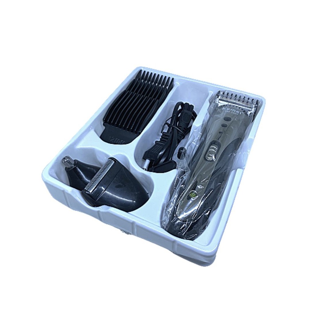 Kemei KM-1407 Alat Cukur Rambut Elektrik Mesin Cukur Rambut Hair Clipper Murah Alat Cukur Jenggot Murah