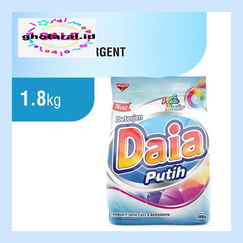 

Rtloo57 Daia Powder Detergent Bag Kemasan Besar - Putih Loun5Yt