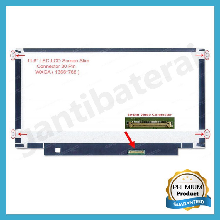 LCD LED Acer ASPIRE SWITCH 11 SW5-111 SERIES 11630SRL